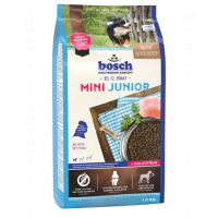 BOSCH Mini junior Hrana uscata pentru catei de talie mica, cu carne de pasare 1 kg