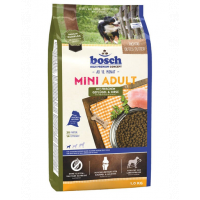 BOSCH Mini Adult Hrana uscata caini talie mica pasare si mei 1 kg