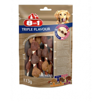 8IN1 Recompense Triple Flavour Skewers Frigărui cu carne 6 buc.