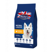 BUTCHER'S Blue+ hrana caini, cu pui 15 kg