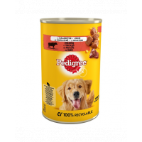PEDIGREE Adult cu vită în aspic 400 g x 24