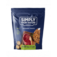 SIMPLY FROM NATURE Training Treats recmpensa cu mistret, pentru caini 300 g