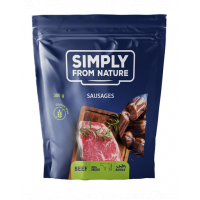 SIMPLY FROM NATURE Cârnăciori cu vită 300 g