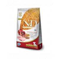 FARMINA N&amp;D Mini Puppy Low Grain Chicken&amp;Pomegranate hrana uscata caini juniori talie mica, pui si rodie 7 kg