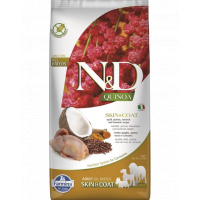FARMINA N&amp;D Dog Quinoa Skin&amp;Qoat prepeliță 7 kg