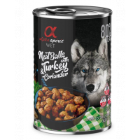 ALPHA SPIRIT Chifteluțe de curcan și coriandru 400 g