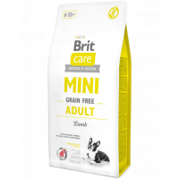 BRIT Care Grain Free Mini Adult Lamb Hrana uscata pentru caini adulti de talie mica si foarte mica, cu miel 7 kg