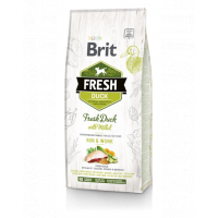 BRIT Fresh Active Run&amp;Work Hrana uscata pentru caini foarte activi, cu rata si mei 12 kg