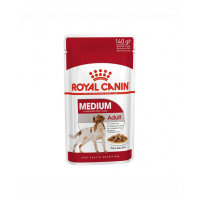 Royal Canin Medium Adult Hrana Umeda Caine talie medie 10x140 g
