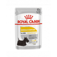 Royal Canin Dermacomfort hrana umeda caine pentru prevenirea iritatiilor pielii, 12 x 85 g