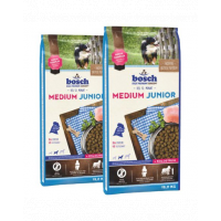 BOSCH Hrana uscata pentru caini junior de talie medie 30 kg (2 x 15 kg)