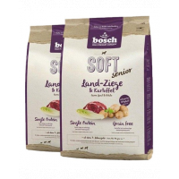 BOSCH Soft Senior Hrana uscata cu carne de capra si cartofi pentru cainii senior 25 kg (2 x 12,5 kg)