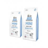 BRIT Care Dog Mini Grain Free Sensitive hrana uscata caini adulti de talie mica, cu vanat 14 kg (2 x 7 kg)