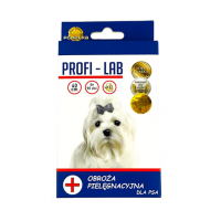 PCHEŁKA Profi-Lab Zgarda caini rasa Malteza impotriva puricilor si capuselor 40cm