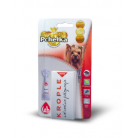 PCHEŁKA Bio Picaturi pentru protectia impotriva parazitilor, caini mici de pana la 5 kg, 1 ml
