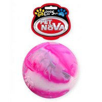PET NOVA DOG LIFE STYLE Minge plutitoare pentru caini, dimensiune 8cm, multicolora, aroma vanilie