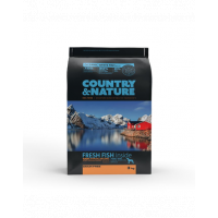 Country&amp;Nature Ocean White Fish Recipe Hrana uscata caini adulti talie medie/mare, cu peste 3 kg