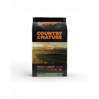 Country&amp;Nature Turkey&amp;Vegetables Recipe Hrana uscata caini adulti talie mica, curcan si legume 14 kg