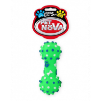 PET NOVA DOG LIFE STYLE Jucarie os pentru caini, 10.5cm, verde
