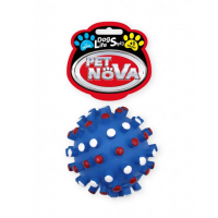 PET NOVA DOG LIFE STYLE Minge arici pentru caini, albastru, 8,5 cm