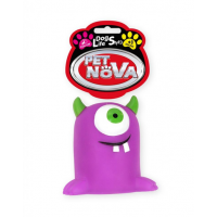 PET NOVA DOG LIFE STYLE Jucarie pentru caini din cauciuc 10cm, violet