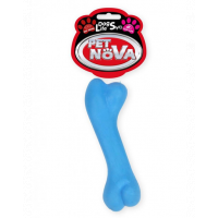 PET NOVA DOG LIFE STYLE Jucarie os pentru caini, albastru, aroma de menta 12cm