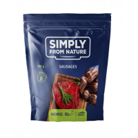 SIMPLY FROM NATURE Carnaciori pentru caini, carne de cal 200 g