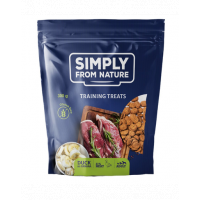 SIMPLY FROM NATURE Recompense pentru dresajul cainilor, rata si banane 300 g