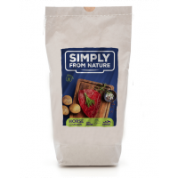 SIMPLY FROM NATURE Hrana uscata pentru caini, coapta la cuptor, cu somon si carne de cal 1,2 kg