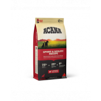 ACANA Sport &amp; Agility hrana uscata pentru caini activi, foarte activi 17 kg