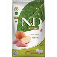 FARMINA N&amp;D Prime Adult Mini - Hrană uscată cu carne de mistreț și măr 2.5 kg