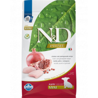 FARMINA N&amp;D Prime Hrana uscata pentru catelusi de talie mica, cu pui si rodie, 2,5 kg