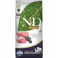 FARMINA N&amp;D Prime Adult Medium/Maxi Hrana uscata pentru caini adulti,cu miel si afine 12 kg