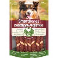 SmartBones Recompense pentru caini, cu pui si legume, mini, 9 buc.