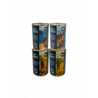 SIMPLY FROM NATURE Hrana umeda pentru caini Mix 4 arome 4 x 400g