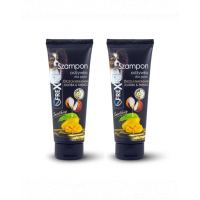 FREXIN Sampon pentru caini 2in1 cu balsam, jojoba si mango 2x220 g