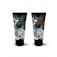 FREXIN Sensitive Sampon cu balsam pentru catelusi , miere si bumbac 2x220 g