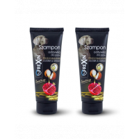 FREXIN Sampon pentru caini 2in1 cu balsam, jojoba si rodie 2x220 g