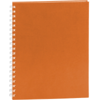 Agenda Ego Premier, A4, Nedatata, 192 File, Galbena, Spirala, 70 g/m²