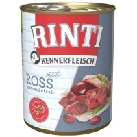 RINTI Kennerfleisch Horse hrana umeda caini adulti, carne de cal 400 gr