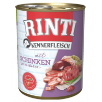 RINTI Kennerfleisch Ham hrana umeda caini adulti, cu sunca 400 gr