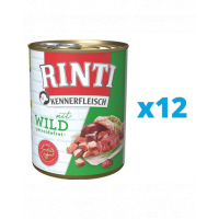 RINTI Kennerfleisch Game hrana umeda cu vanat 12 x 800 g, pentru caini