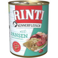 RINTI Kennerfleisch Hrana umeda pentru caini adulti, cu rumen 800 gr
