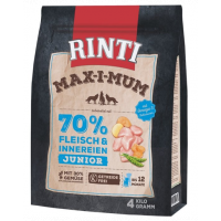 RINTI MAX-I-MUM Junior Chicken hrana uscata caini juniori, cu pui 4 kg