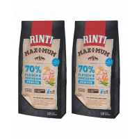 RINTI MAX-I-MUM Junior Chicken hrana uscata caini juniori 2 x 12 kg