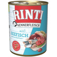 RINTI Kennerfleisch Hrana umeda penru caini, cu peste marin 800 gr