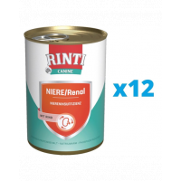 RINTI Canine Niere/Renal Beef hrana dietetica 12 x 800 g pentru caini cu insuficienta renala cronica sau acuta