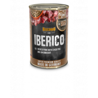 BELCANDO Super Premium hrana umeda pentru caini, porc iberic cu naut si merisoare de munte, 400 g