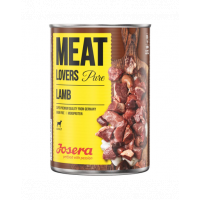 JOSERA Meatlovers Pure hrana umeda monoproteica pentru caini, cu miel 6x800 g