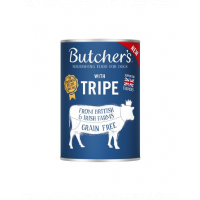BUTCHER'S Original Tripe Mix hrana umeda caini, pate cu rumen de vita 400g